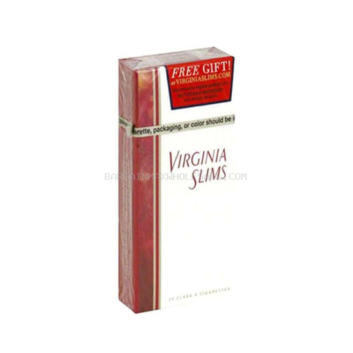 VIRGINIA SLIM RED SUPER 100S BX FSC 10 PK