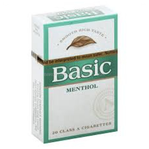 BASIC MENTHOL KG BX FSC 10 PK