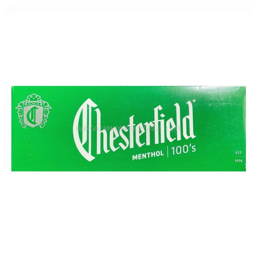 CHESTERFIELD MENTHOL 100S BX FSC 10 PK