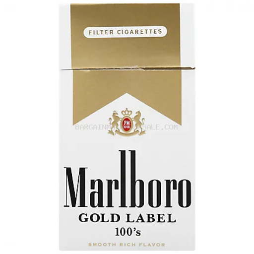 MARLBORO GOLD LABEL 100S BX FSC