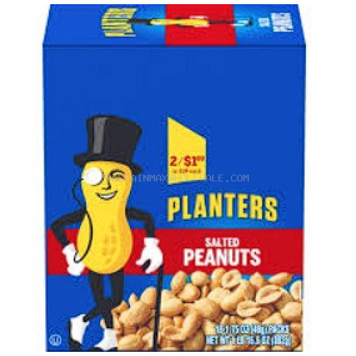 PLANTERS SALTED PEANUTA 18/1.75 OZ