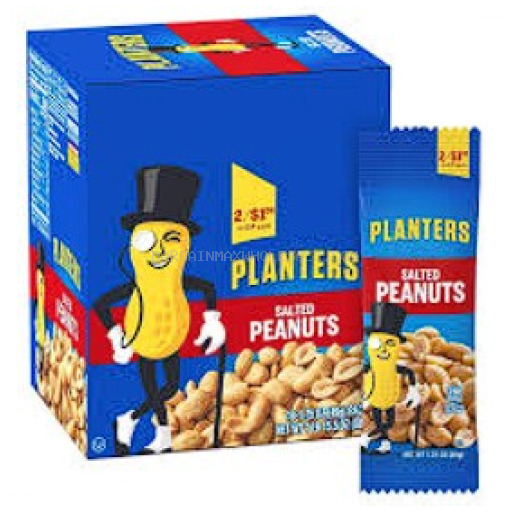 PLANTERS H.ROAS PEANUTS 18/1.75 OZ