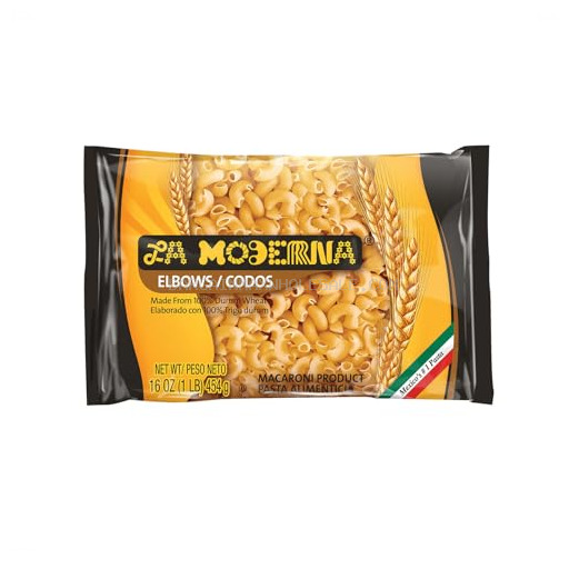 LA MODERNA PASTA LG ELBOWS 20/16OZ