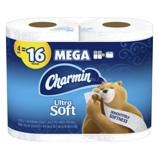 CHARMIN TOILET PAPER 4/8CT