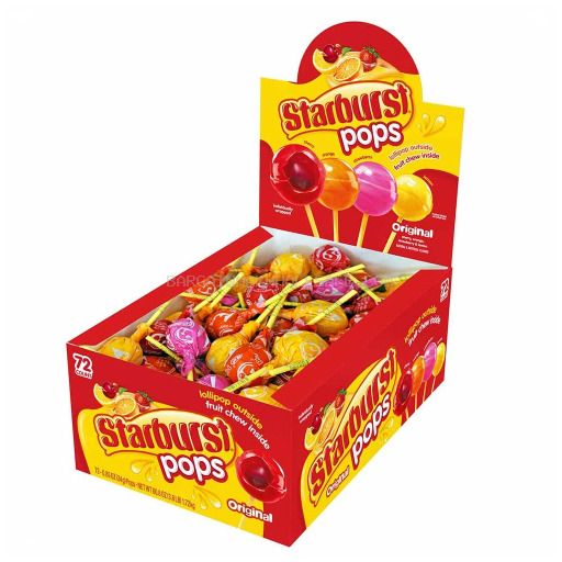 STARBURST POPS 72 CT