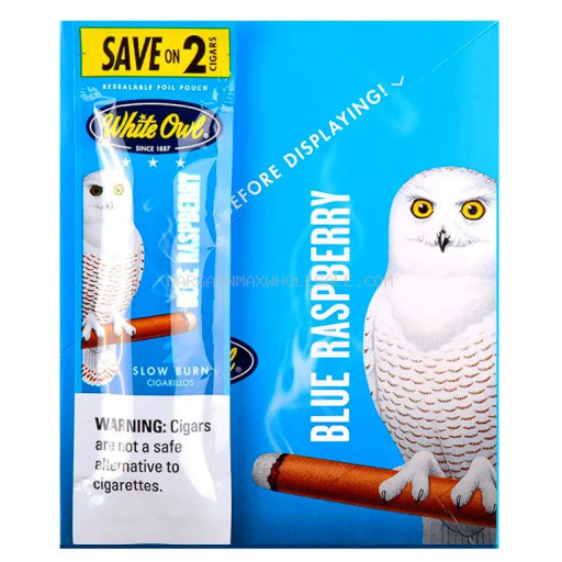 WHITE OWL CGRLS BLUE/RASPBERRY/SAVE ON2 2/30 CT