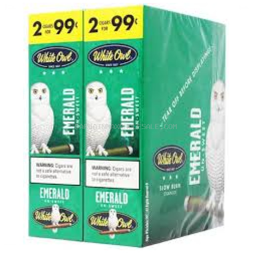 WHITE OWL CGRLS EMERLD SAVE ON2 2/30 CT