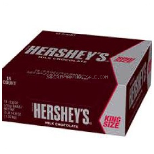 034000220007 HERSHEY`S CHOCOLATE KG SIZE 18 CT - Image 1