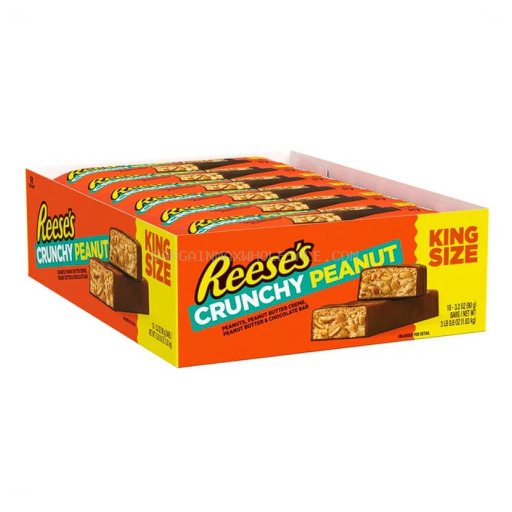 REESE`S CRUNCHY PEANUT KG SIZE 18 CT