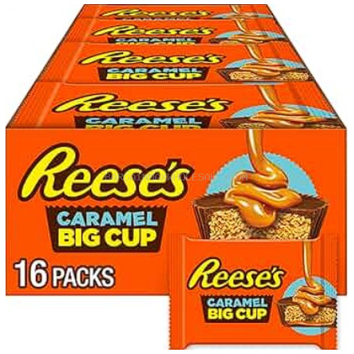 REESE`S CARAMEL BIG CUPS 16 CT