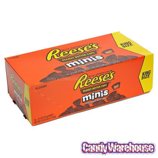 REESE`S MINIS KG SIZE 16 CT