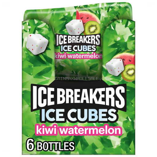 ICE BREAKERS GUM KIWI WATERMELON 6 CT