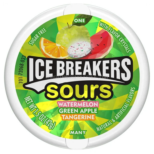 ICE BREAKERS SOUR WATERMELON 8 CT