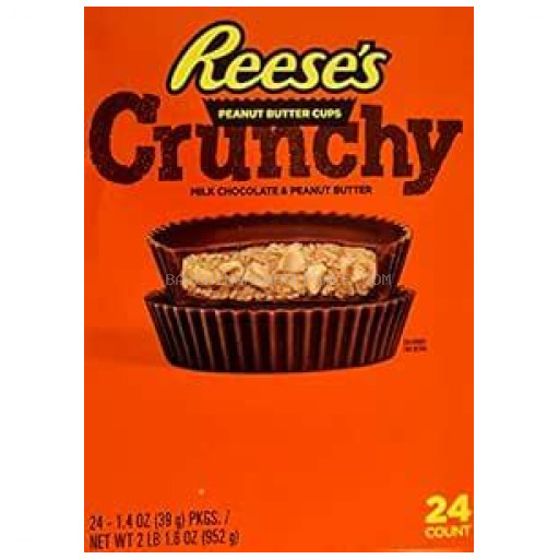 REESE`S CUP CRUNCHY 24 CT