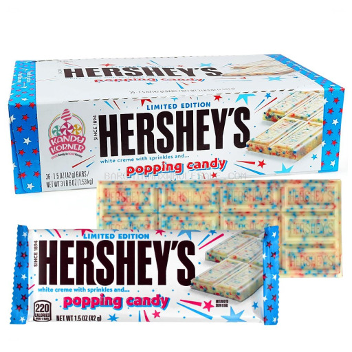 HERSHEY`S POPPING CANDY 36 CT