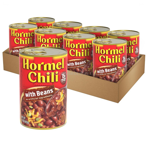 HORMEL CHILI W/ BEANS 6 CT