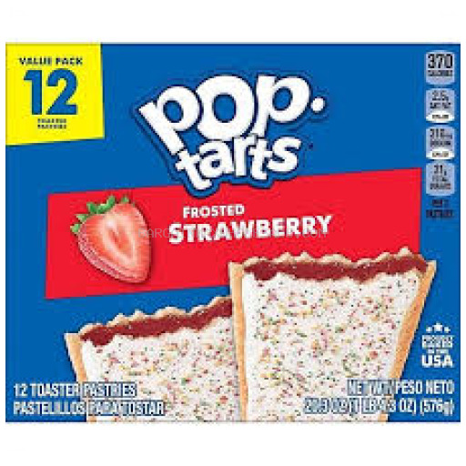 038000222733 POP TARTS STRAWBERRY 12 CT - Image 1