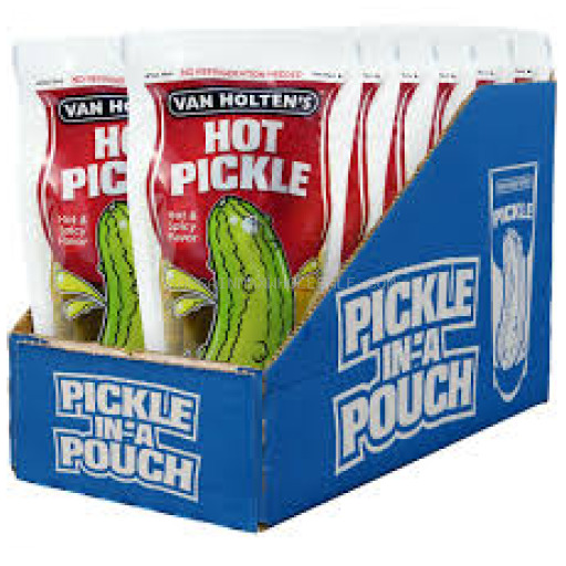 VAN HOLTEN'S PICKLE JUMBO HOT 12 C T