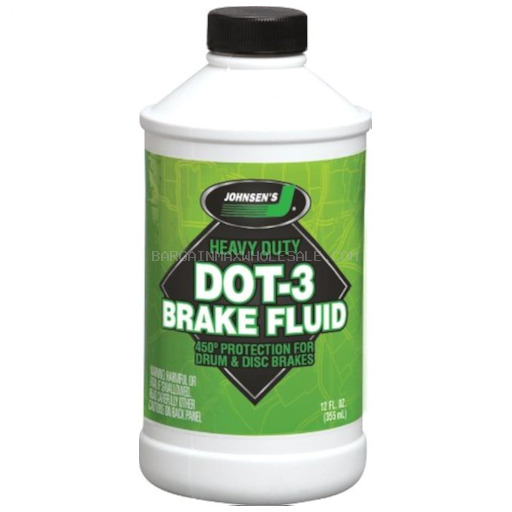 JOHNSEN'S BRAKE FLUID DOT3 12/12 OZ