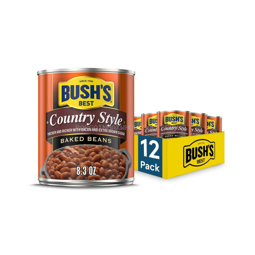 BUSH`S ORIGINAL BEANS 8 CT