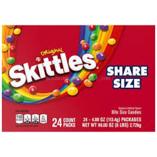 SKITTLES ORIGINAL SHARE SIZE 24 CT
