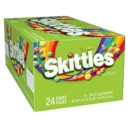 SKITTLES SOUR KG 24 CT
