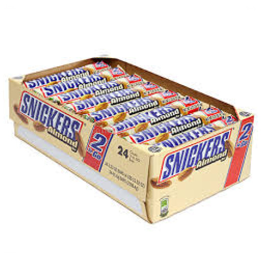 SNICKERS ALMOND KG SIZE 24 CT