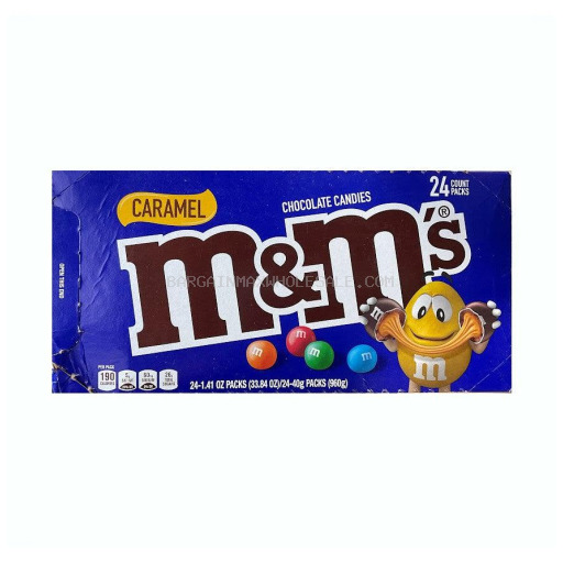 M & M CARAMEL KG SIZE 24 CT