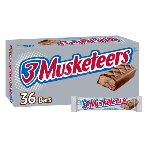 3 MUSKETEERS 36 CT