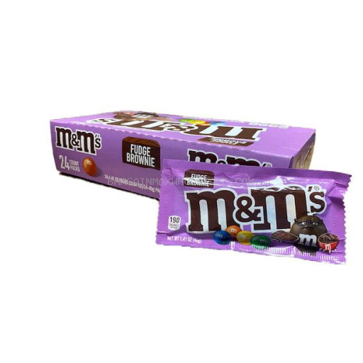 M & M FUDGE BROWNIE 24 CT