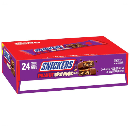 SNICKER PEANUT BROWNIE 24 CT