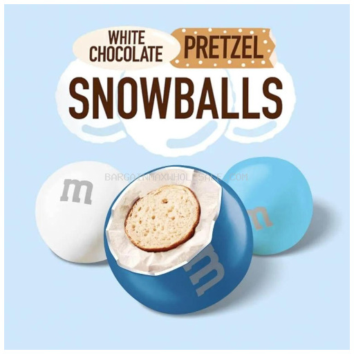 M & M SNOWBALLS KG SIZE 24 CT