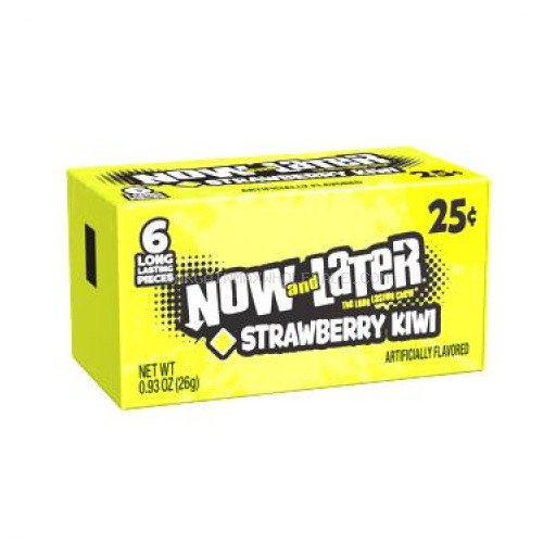 NOW&LATER STRAWBERRY KIWI PP25C 24 CT