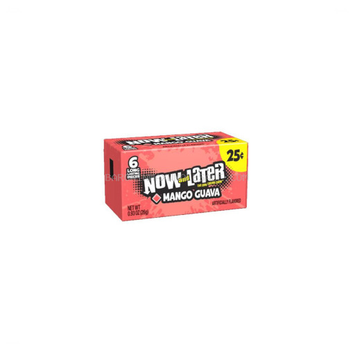 NOW&LATER MANGO GUAVA PP25C 12 CT