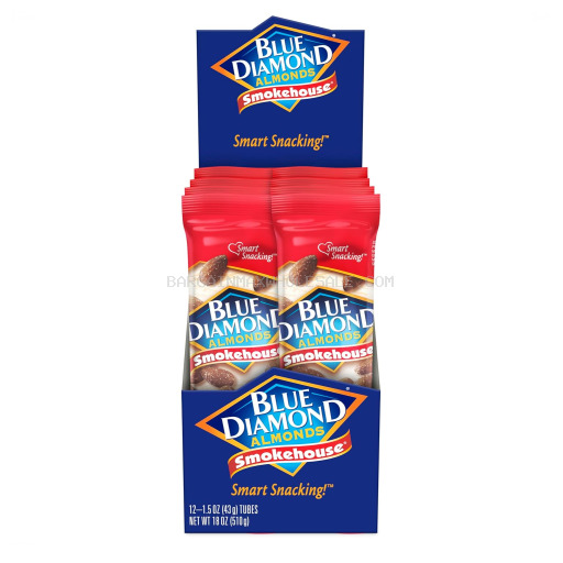 BLUE DIMOND ALMOND SMOKEHOUSE 12/1.5 OZ