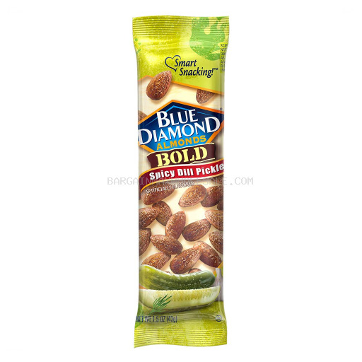 BLUE DIMOND ALMOND SPICY DILL PICKLE 12/1.5 OZ
