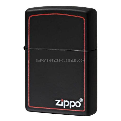 ZIPPO 218ZB BLACK/Z-BRDR