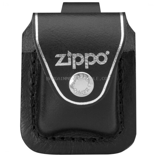 ZIPPO LPLBK LTR POUCH/LP-BK