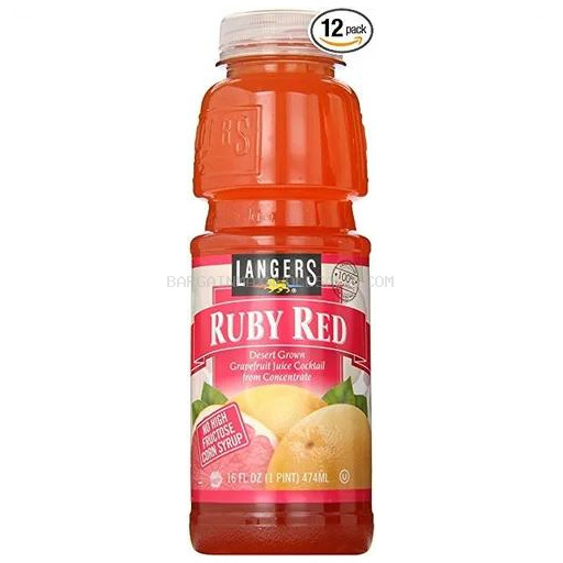 LANGERS RUBY RED 12/16.9 OZ