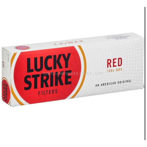 LUCKY STRIKE RED 100S BX FSC 10 PK