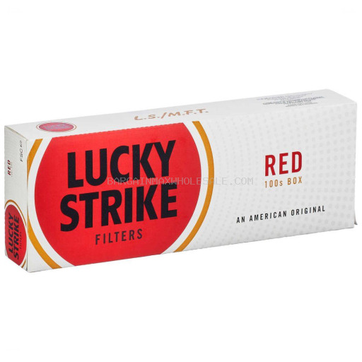 LUCKY STRIKE RED 100 BOX $1.00 OFF