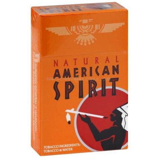 AMERICAN SPIRIT ORANGE BX FSC 10 PK