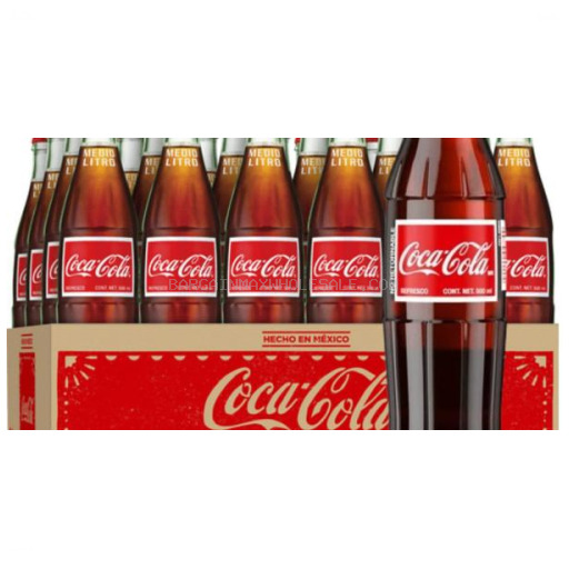 MEXICAN COKE GLASS 24/500 ML
