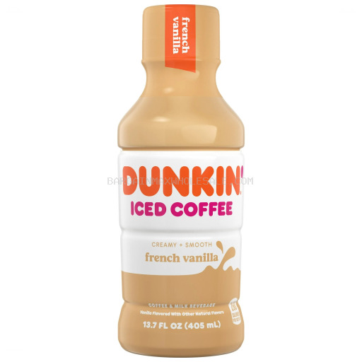 DUNKIN COFFEE VANILLA 12/13.7 OZ