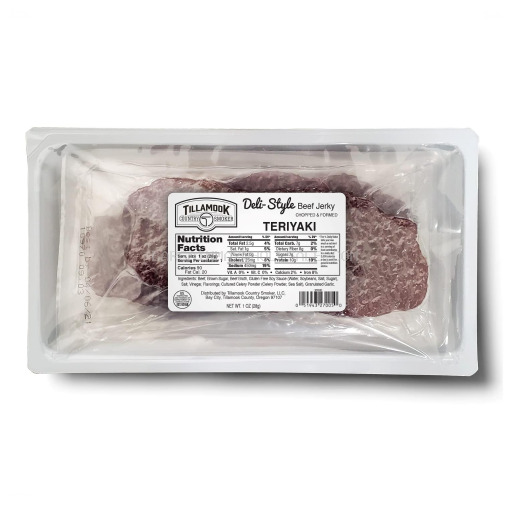 TILLAMOOKOLD TERIYAKI BEEF SLAB 12 CT