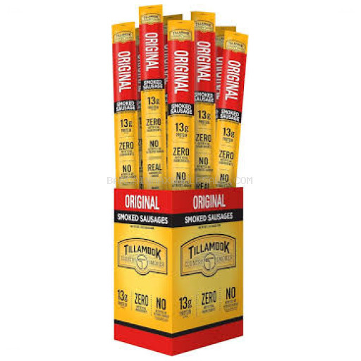 TILLAMOOK ORIGINAL BEEF SAUSAGES 24/1.44 OZ