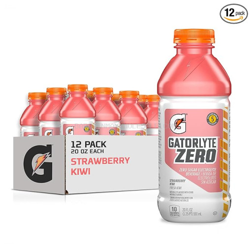 GATORLYTE ZERO STRAWBERRY KIWI 12/20 OZ