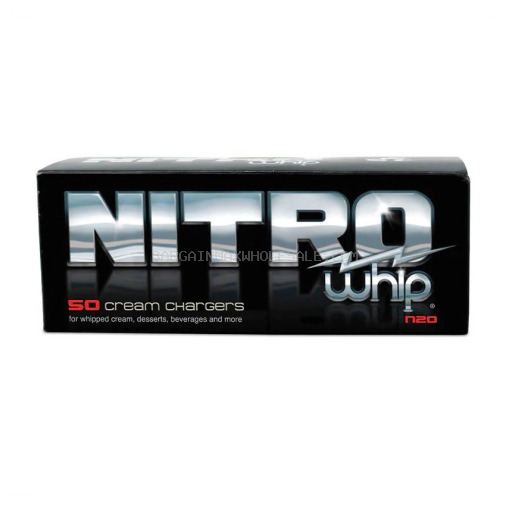 NITRO WHIP CREAM CHARGERS 50 CT