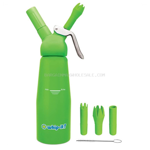 WHIP-IT 1/2 L PRO PLUS ALL ALUM GREEN