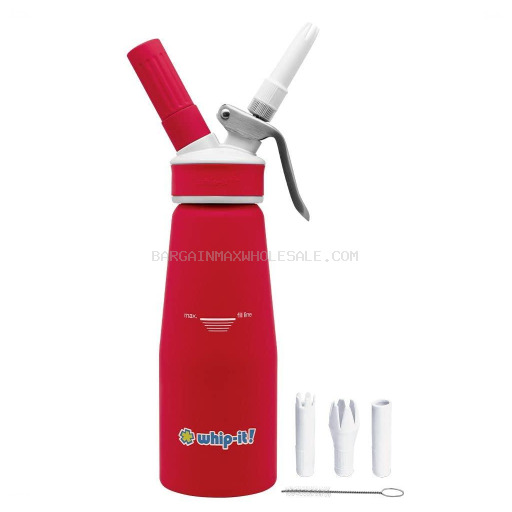 WHIP-IT 1/2 L WHITE HEAD RED